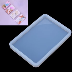Khuôn silicon làm trang sức thủ công hình chữ nhật