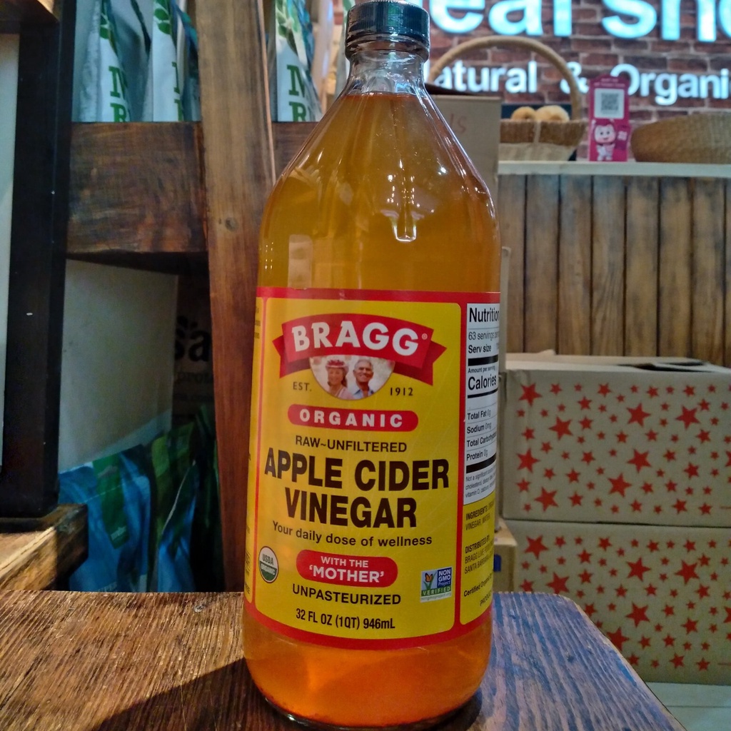 Mô tả Giấm táo hữu cơ Bragg 946ml - Hàng nhập khẩu - 2