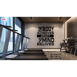 Decal dán tạo động lực cho khách hàng trong phòng Gym tăng doanh thu P11
