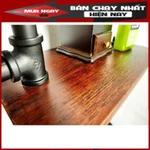 [GIÁ GỐC] kệ treo tường gỗ 3 tầng kệ ống nước decor vintage bằng ống sắt độc lạ bền đẹp trang trí phòng khách sáng tạo — ảnh 6