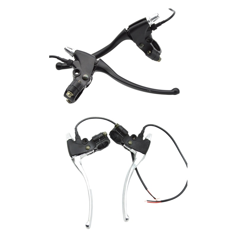 GOO 2 Chiếc E Xe Đạp Phanh Tay Mất Điện Phanh Tay Đòn Bẩy Cho Xe Đạp Điện Scoooter