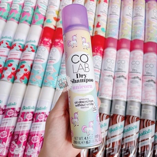 Dầu gội khô Colab Dry Shampoo 200ml Uk