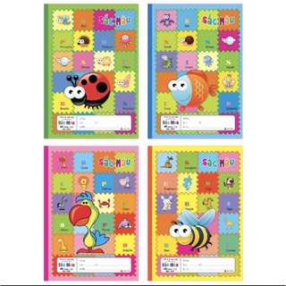 Vở ô ly Sắc màu ( Set 5 quyển)