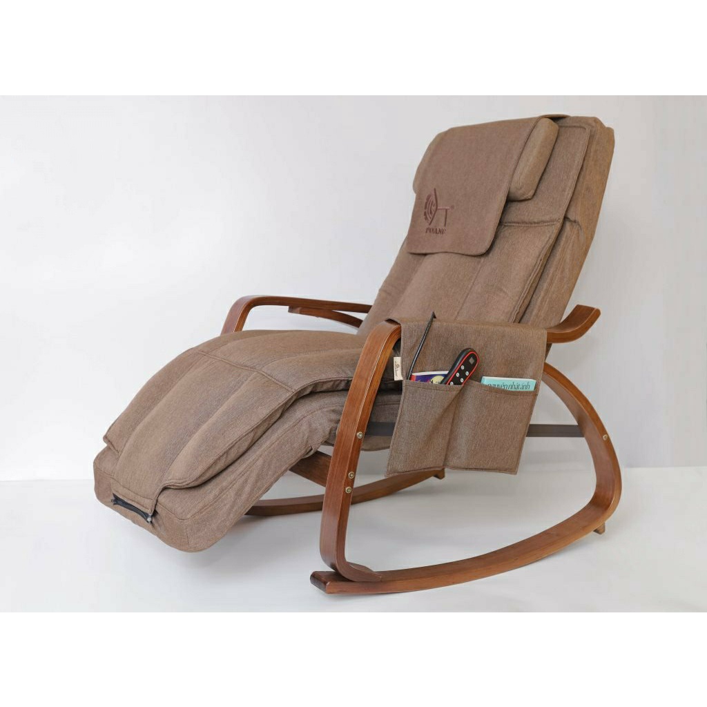 Ảnh Ghế Poang massage plywood gỗ óc chó 2