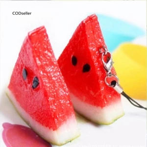 Móc khóa hình dưa hấu dễ thương