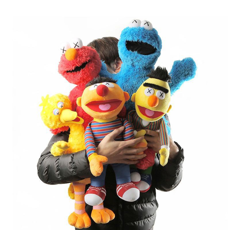 Con Rối Đeo Tay Hình Hoạt Hình Sesame Street Elmo Cho Bé