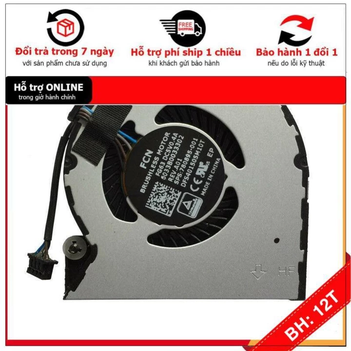 [BH12TH] 🎁 Quạt laptop HP Elitebook 820 G1, 820 G2