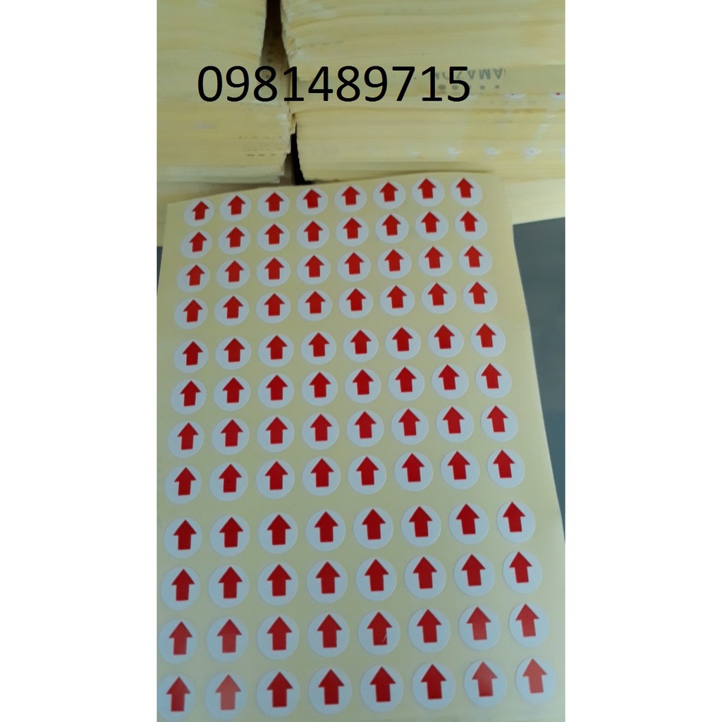 combo 100 tờ giấy dán lỗi mũi tên (300 tem) | Shopee Việt Nam