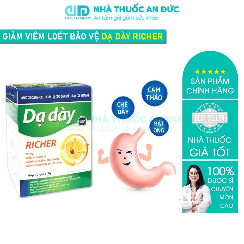 Ưu Điểm Của Thuốc Dạ Dày Richer