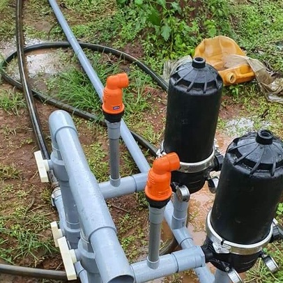 Van xả khí D34mm màu cam- Hệ thống tưới phun mưa nhỏ giọt