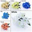 VVDZA 10 Đầu Hoa Nhân Tạo DIY Craft Chất Lượng Cao Nhiều Màu Sắc Trang Trí Đám Cưới