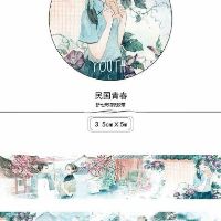 [1 mẫu dài 1m] băng dính trang trí washi mẫu đặc biệt theo mét 🐻💕💕 - tiếp theo