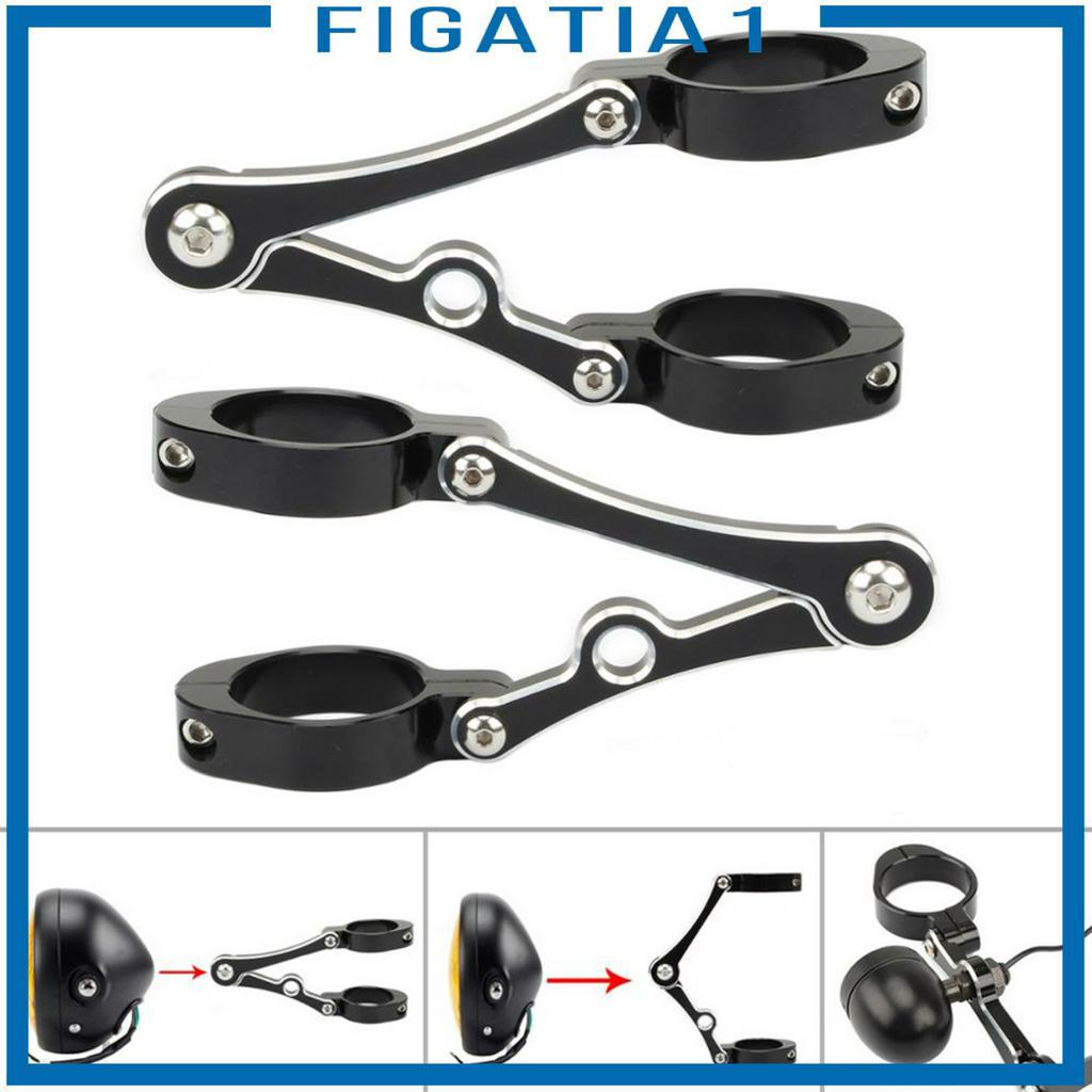 Set 2 Kẹp Đèn Pha 39-41mm figatia1 Chuyên Dụng Cho Xe Mô Tô
