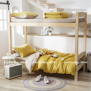 Bộ chăn ga gối Ký túc xá TC M2T Bedding, drap giường bọc nệm Hàn Quốc dành cho giường tầng