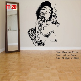 Decal dán làm đẹp Tattoo Studio, thu hút khách hàng tạo điểm nhấn cho tiệm, tăng doanh thu P2