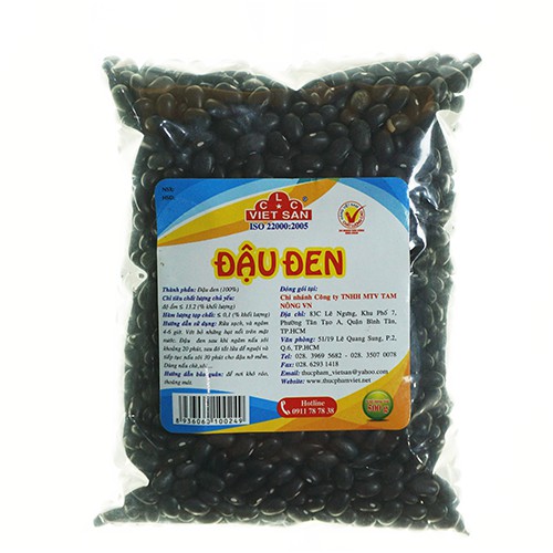 Đậu Đen Việt San Loại 1 150g/300g/500g - Hạt Chắc Mẩy, Ninh Nhanh Nhừ, Nấu Chè Giải Nhiệt