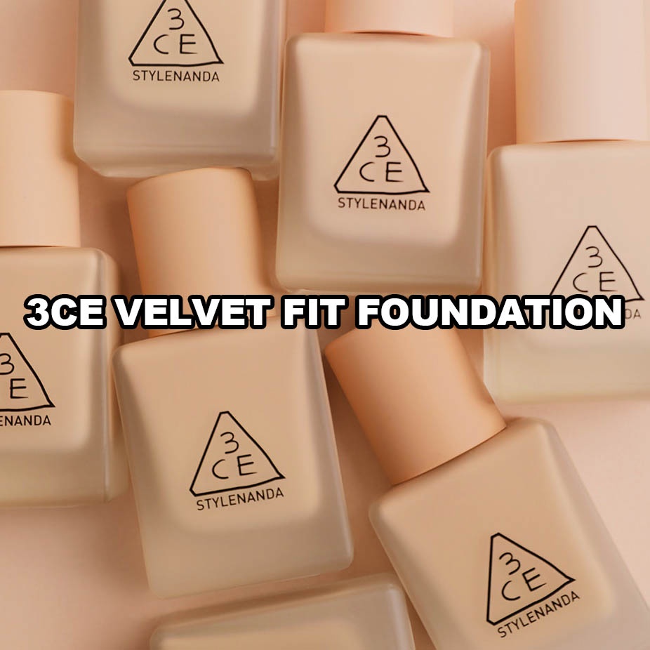 3CE VELVET FOUNDATION | Shopee Việt Nam