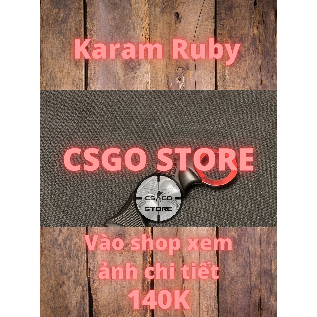 Đồ trưng bày CSGO Karam tay cầm nhựa ABS thân kim loại nhiều màu sắc ...