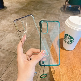 Ốp điện thoại Samsung S10 S20 S21 S22 S23 S24 S25 FE Note 10 20 Plus Ultra Frame-Less Thiết kế mặt sau bằng nhựa cứng trong suốt TPU chống sốc K01