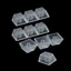 Niki 10 Chiếc Trong Suốt ABS Keycaps Bàn Phím Cơ Matte Backlit Cho Chìa Khóa Cho Công Tắc R3 R2