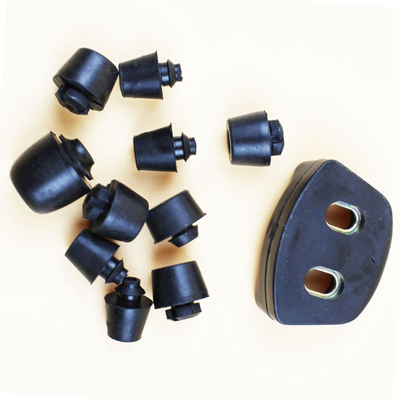 Set 11 miếng đệm cao su chống sốc cho cửa xe hơi Mitsubishi Pajero Montero V31 V32 V33 V43 V45 V73 V77