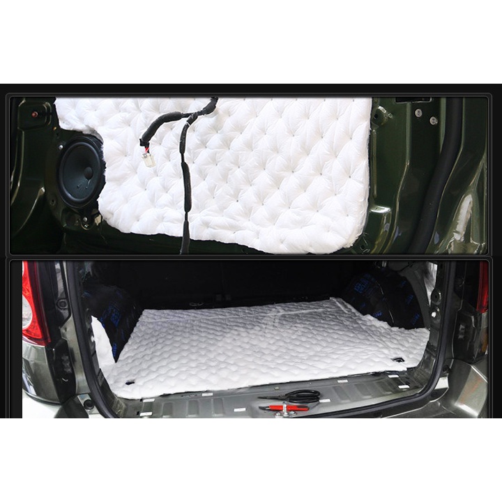 Bông cách âm 3M chống ồn cách âm cho ô tô khổ lớn 80x50 cm, Hàng nhập khẩu