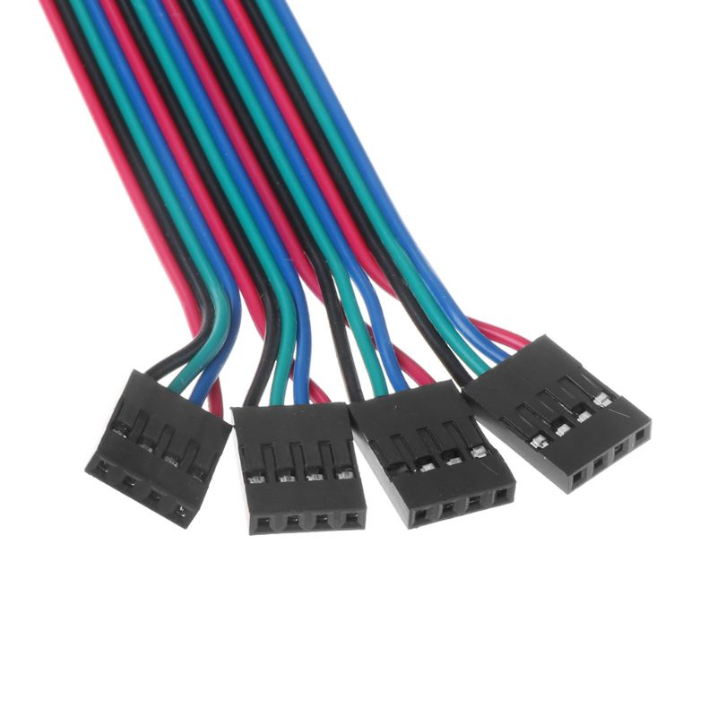 ELEGA 4 100cm 4pin Stepper Cáp Động Cơ XH2 54 Dây Thiết Bị Đầu Cuối Cho Máy In 3D NEMA 17