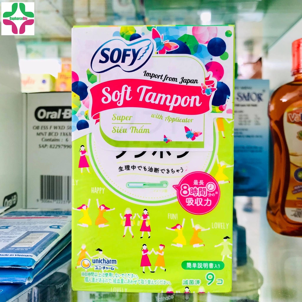 Băng Vệ Sinh Tampon Sofy Soft Nhật Bản 9 Miếnghộp Shopee Việt Nam 