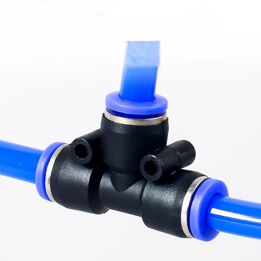 Khớp T Nối nhanh ống phun sương PE/Ldpe 8mm