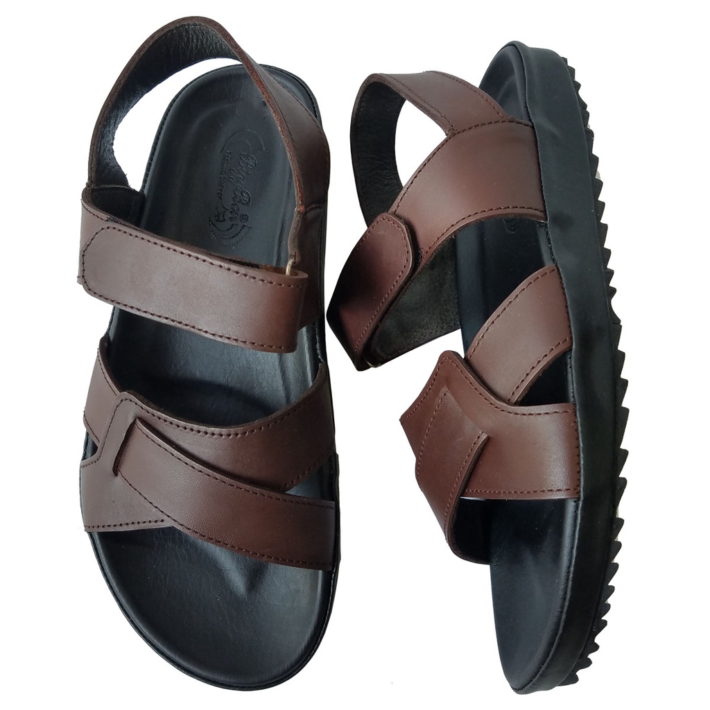 Giày Sandal Nam Da Bò Thật BIGGBEN Cao Cấp HKD560