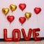 Bộ Bóng Chữ LOVE Size To 70cm Trang Trí Phòng Cưới, Tỏ Tình, Cầu Hôn, Valentine