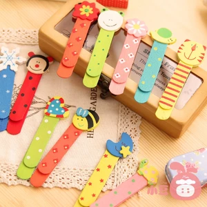 3 Bookmark Kẹp Gỗ Dễ Thương - Thỏ Hồng VPP