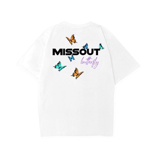 Áo thun in unisex nam nữ phông form đẹp dáng Unisex - Ulzzang mặc cặp, nhóm, lớp hình BƯỚM MISSOUT BUTTERFLY