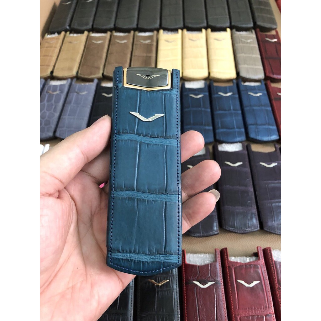 Bao da rút da cá sấu cho Vertu Signature S hàng nhập khẩu | Shopee Việt Nam