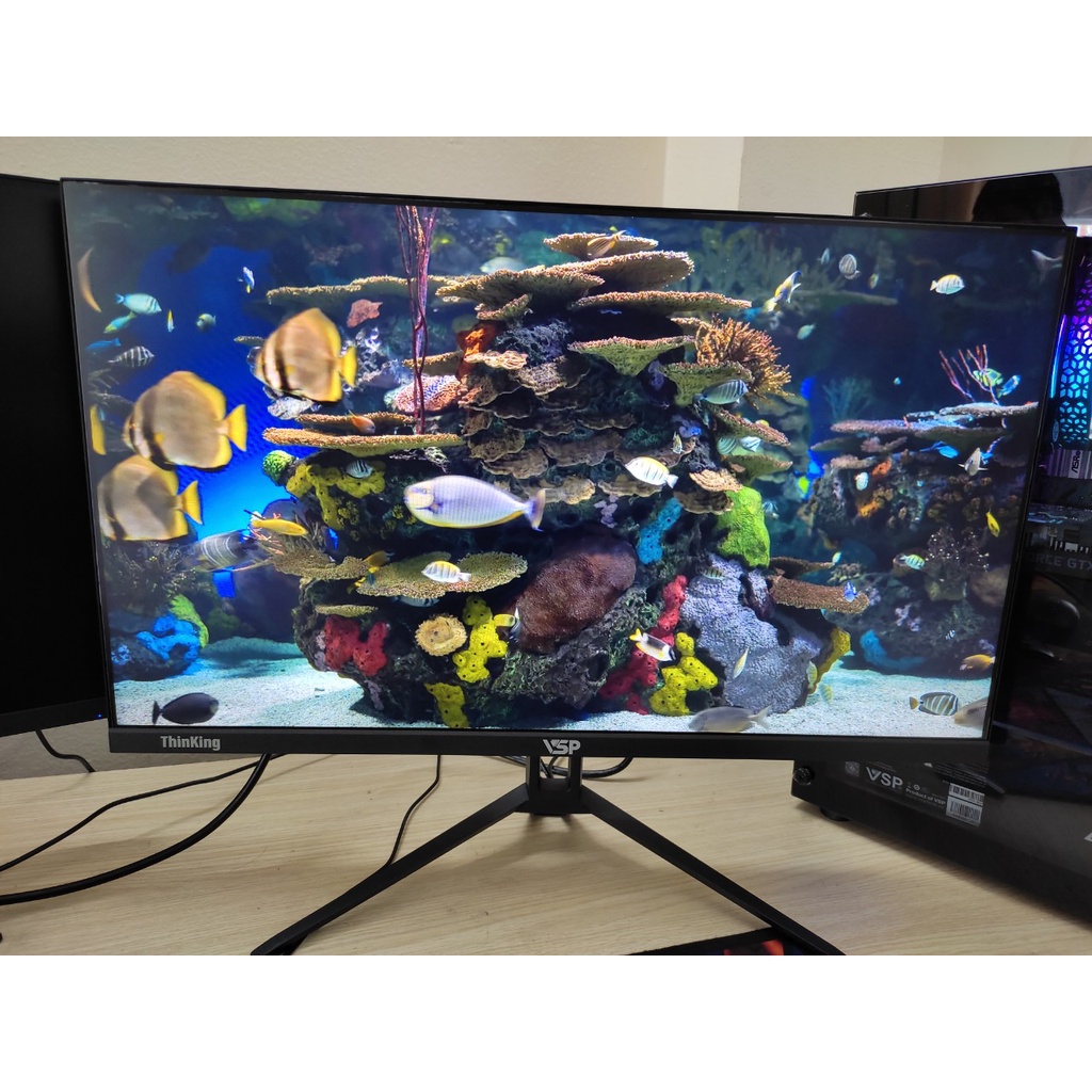 Màn hình cong 24 inch, 24inch VSP Thinking VL24 CM2406H, CM2410Q loa tích hợp, 75hz fhd - Ảnh thật, Chính Hãng bh 2 năm | Shopee Việt Nam