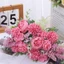 SNUGHOUSE Bó hoa nhân tạo DIY Trang trí nội thất Lễ hội Đồ dùng hoa mẫu đơn giả Hydrangea