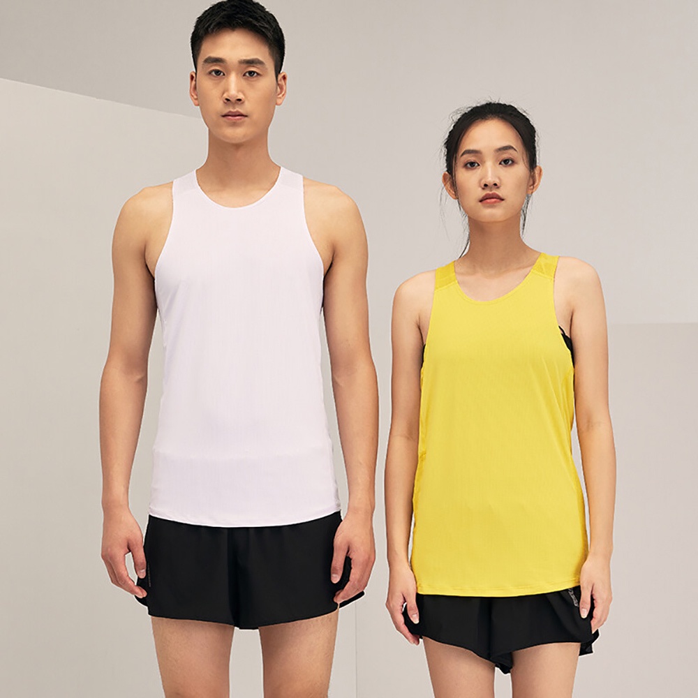 Điền kinh Tank Top Nam Chạy Singlet Nhanh Khô Top Không Tay Singlet Co Giãn Thể Thao Chạy Bộ Tập Gym