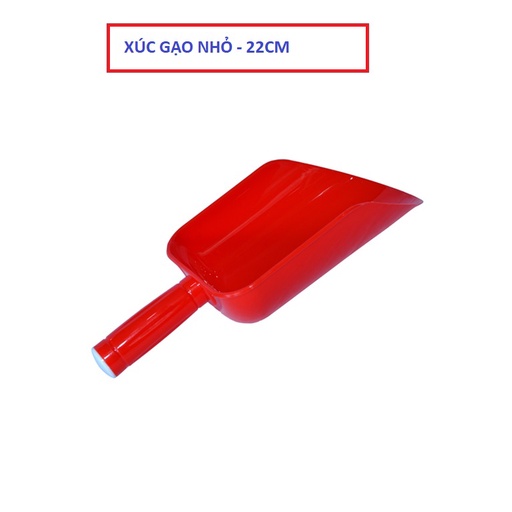 Đồ xúc đá, xúc gạo bằng nhựa kích thước nhỏ, trung, lớn, đại cán cầm liền thương hiệu Châu Hưng nhiều màu sắc