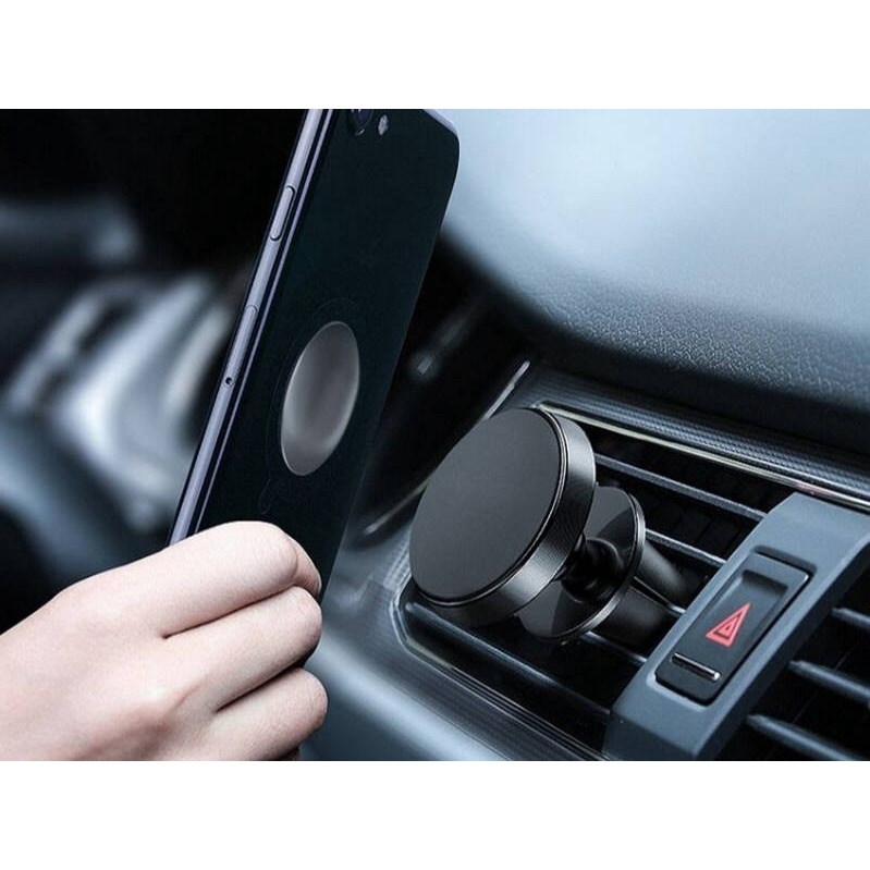 Giá đỡ điện thoại nam châm gắn cài cửa gió trong ô tô xe hơi loại cao cấp. Tiện ích xe hơi