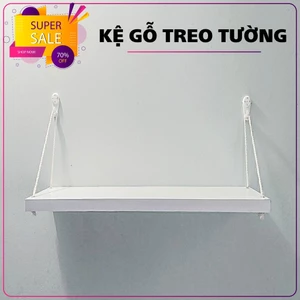 Kệ Gỗ Treo Tường Phong Cách Hàn Quốc Kệ Dán Hình Người tặng kèm dây