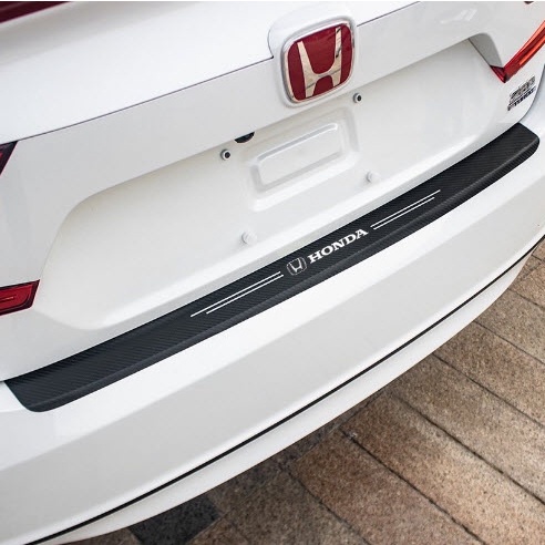 Nẹp Decal dán chống xước, ốp bậc cửa, nẹp chân, trầy cốp xe MG ZS, HS, MG5-Mẫu vân cacbon