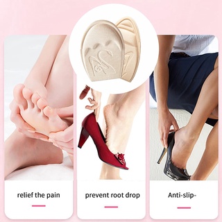Set 2 Cặp Đệm Lót Giày Cao Gót Giảm Đau Chống Trơn Trượt Dành Cho Nữ