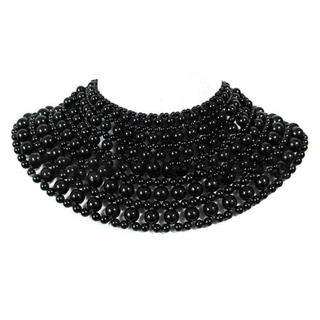 Vipdeal1 Vòng cổ Cơ Thể Dạng Yếm Đính Hạt Ngọc Trai Sang Trọng Thanh Lịch Phong Cách vintage