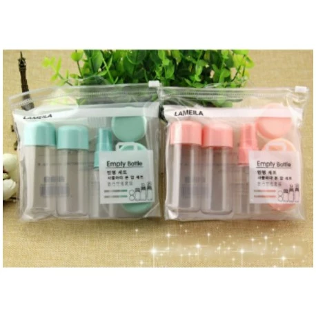 Bộ chiết mỹ phẩm 6 món Lameil (chính hãng ) Bộ chiết mỹ phẩm du lịch giúp bạn đem theo những mỹ phẩm cần thiết