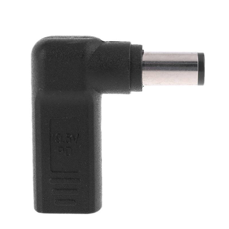 Đầu Chuyển Đổi Cổng Usb-C Type-C Sang Cổng 7.4x5.0mm Dc Male 90 Độ Cho Laptop Dell