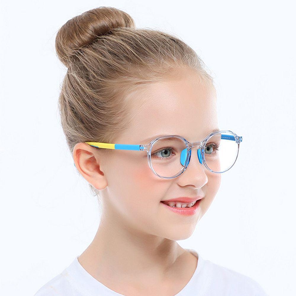 RTJIFSS Kính Mắt Thoải Mái Bảo Vệ Mắt Trẻ Em Bé Trai Bé Gái Máy Tính Khung Siêu Nhẹ