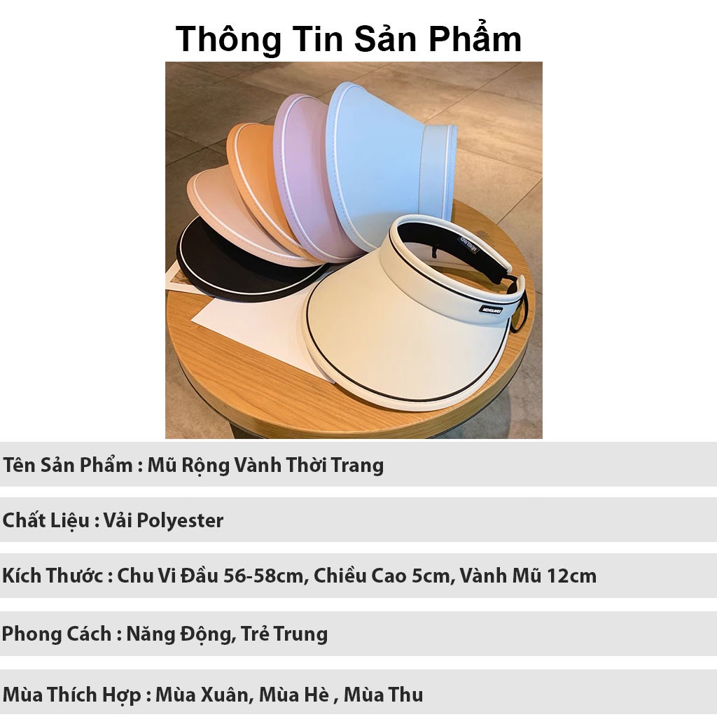 Mũ Nón rộng vành Trống nắng nửa đầu MENGLANSH nón nữ nửa đầu chống nắng chống UV(   Hót)