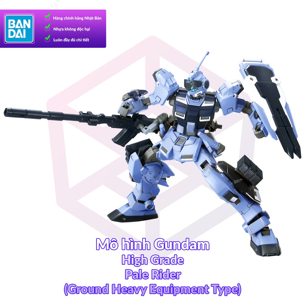 Mô Hình Gundam P-Bandai HG Pale Rider (Ground Heavy Equipment Type) 1/ ...