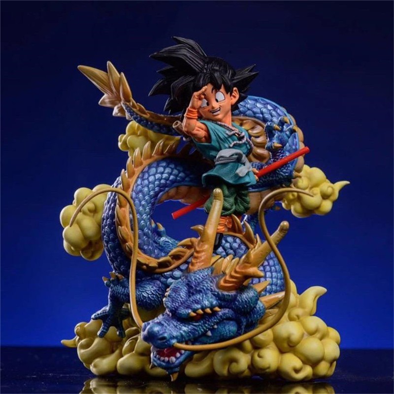 Mô hình chibi songoku cưỡi rồng siêu đẹp chất lượng | Shopee Việt Nam