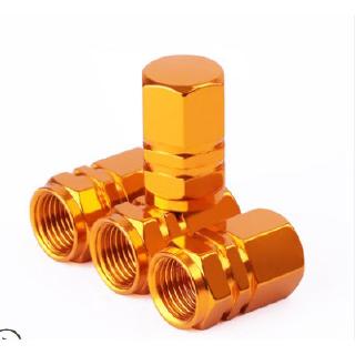 4 bánh xe hợp kim nhôm van lốp miệng nắp không khí